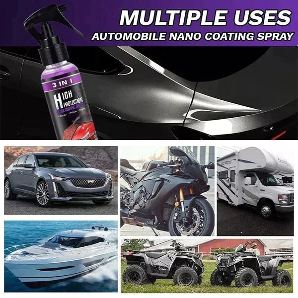 3 in 1 High Protection Car Spray (PACK OF 2)